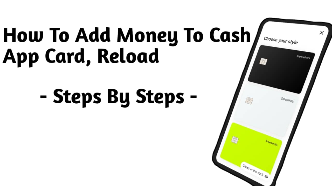 How To Add Money To Cash App Card